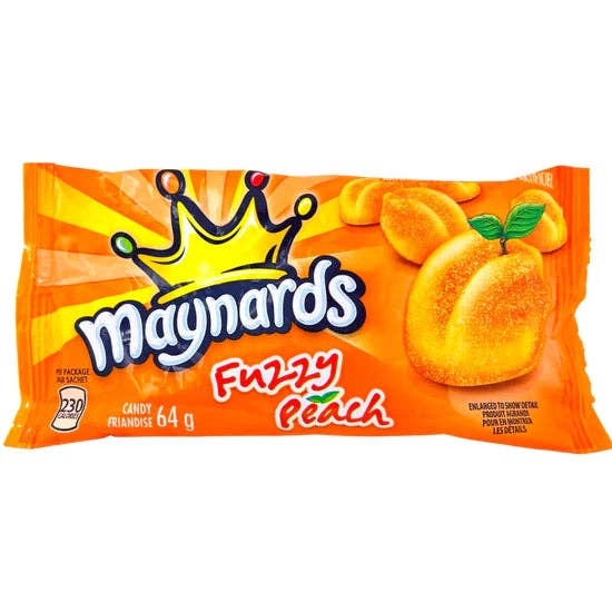 Maynards Fuzzy Peach Candy