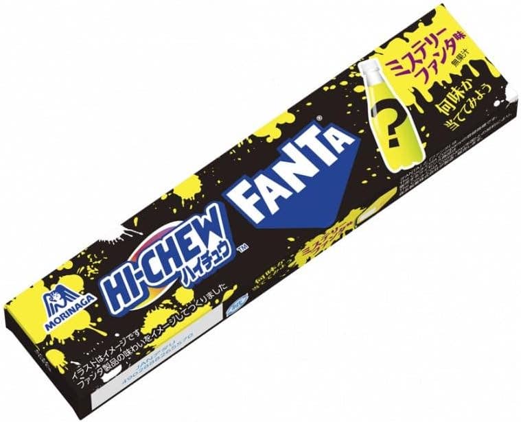 Gominolas misteriosas Fanta Hi-Chew de Morinaga, edición limitada (Japón)